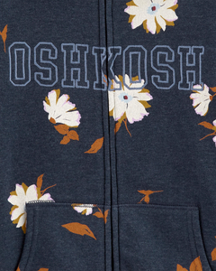 OSH KOSH CAMPERA CAPUCHA "FLORAL" - comprar online
