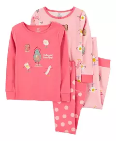 CARTER´S SET 4 PIEZAS PIJAMA ALGODON - comprar online