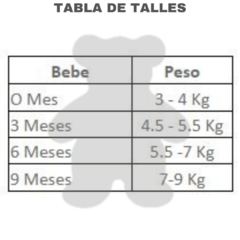 Batita Cruzada y pantalón náutico bco/Tur en internet