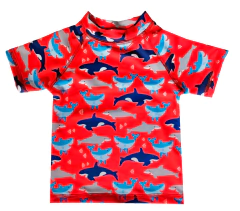 OCEAN5 Remera mangas cortas "RED SEA" ROJA - comprar online