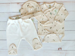 SET RECIBIDOR 3 PIEZAS "PINITO NATURAL"