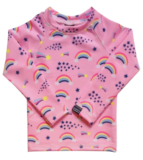 Ocean5 - Remera mangas largas rainbow rosa
