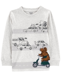 CARTER´S REMERA MANGAS LARGAS "DINOSAURIO"