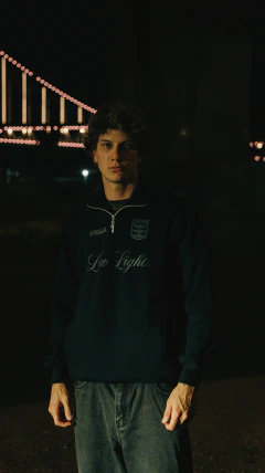 Low Lights Half Zip - loja online