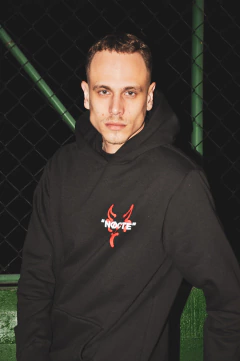 Black Signal Hoodie - Ballarcci