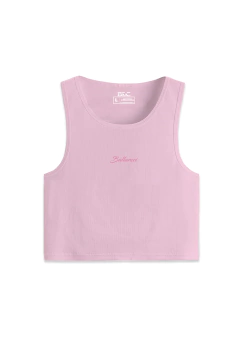 BASICS RIBBED CROPPED - Ballarcci