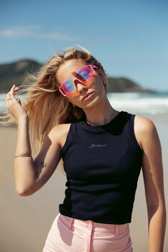 BASICS RIBBED CROPPED - Ballarcci