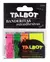 notas adhesivas set x4 fluo talbot