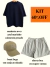 KIT COM 3 PEÇAS TAM M