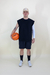 shorts tactel linha esporte