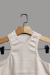 Cropped canelado Unissex - Cru - comprar online