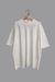 Camiseta Oversized de Malha Unissex - Off White - PRONTA ENTREGA