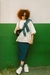 Camiseta Oversized de Moletinho Goluda ou Mock Neck Unissex Alucenado Off na internet