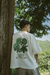 camiseta oversized flores porque te quero