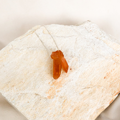 Colar Quartzo Tangerina - comprar online