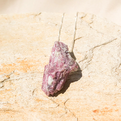 Colar Turmalina Rosa