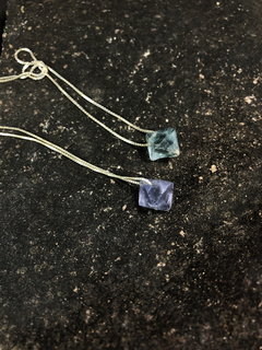 Colar Fluorita Octaedro - loja online