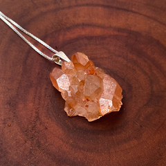 Colar Quartzo Tangerina