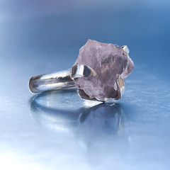 Anel Quartzo Rosa - loja online