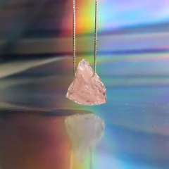 Colar Quartzo Rosa
