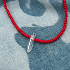 Gargantilha Miçanga Cristal