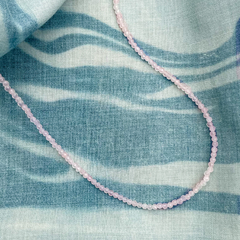 Gargantilha Quartzo Rosa na internet