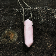 Colar Quartzo Rosa - comprar online