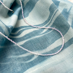 Gargantilha Quartzo Rosa - comprar online