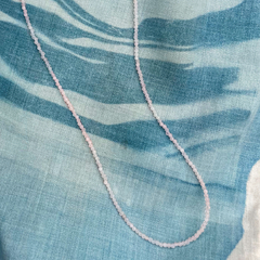 Gargantilha Quartzo Rosa