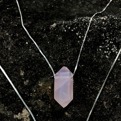 Colar Quartzo Rosa