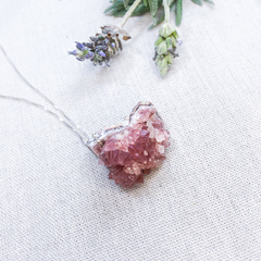 Colar Ametista Rosa - comprar online