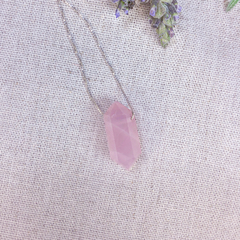 Colar Quartzo Rosa - comprar online