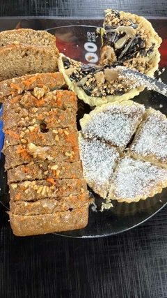Budín integral carrot cakes