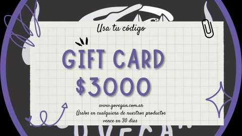 giff card de regalo x$50000