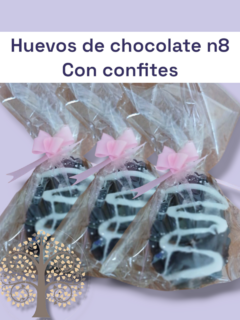 HUEVO SORPRESA "CHOCOALTE Y GLASE" N8
