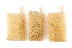 Kit com 03 Buchas / Esponjas Vegetal