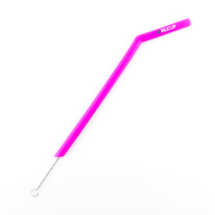 Canudo Dobrável de Silicone + Escovinha