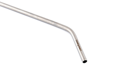 Canudo Inox Curvado
