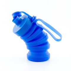 Garrafa Squeeze Retrátil de Silicone | 400 ml