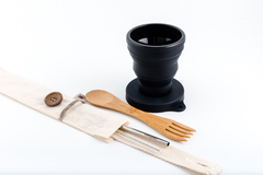Kit fora de casa Mini Preto
