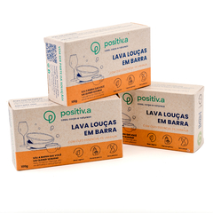 Lava Louças em Barra | Laranja | 100g - loja online