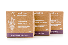 Sabonete 100% Vegetal | Lavandin e Melaleuca | 100g - loja online