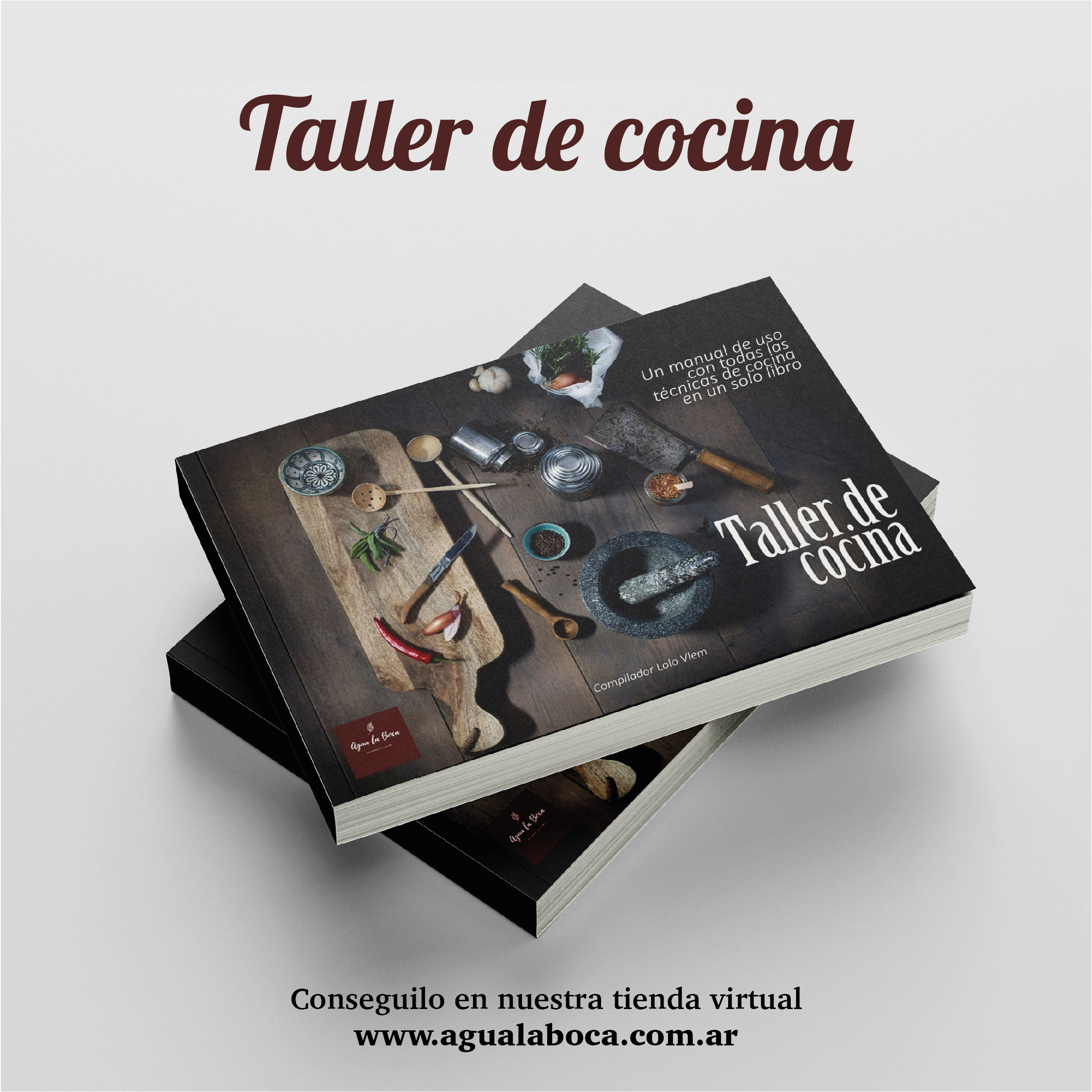Imagen del carrusel Agua la Boca - Libros y productos de cocina