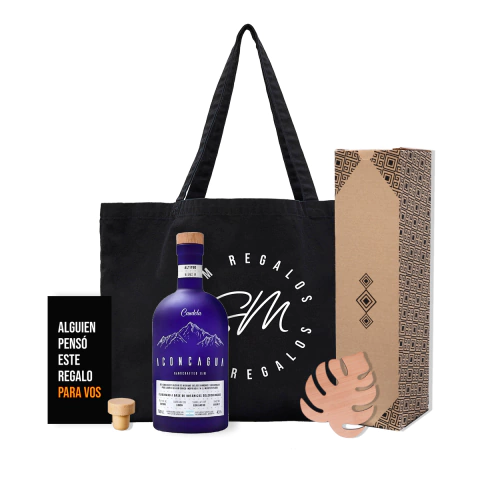 Gin Aconcagua 750ml Grabado Experiencia personalizada