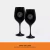Vino Trumpeter con Copas Negras Grabadas con Escudo De Futbol a Elección - comprar online