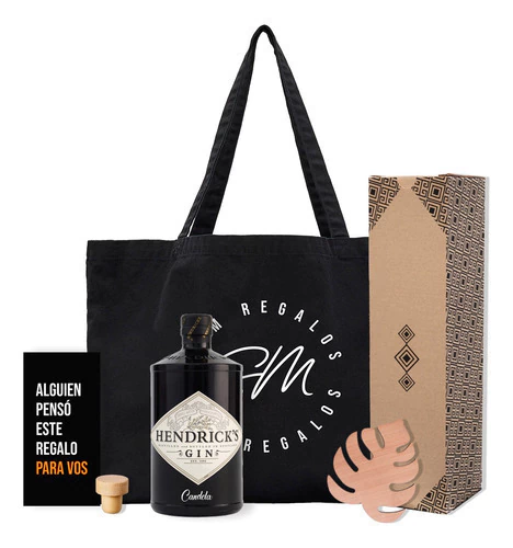Gin Hendrick's 700ml Combo Kit Grabado