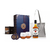 Whisky Jim Beam White Bourbon Experiencia Dos Vasos Transparentes Grabados en internet