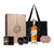 Johnnie Walker Gold Reserve Con Vasos Negros Grabados Experiencia - SyM Bebidas - Regalos
