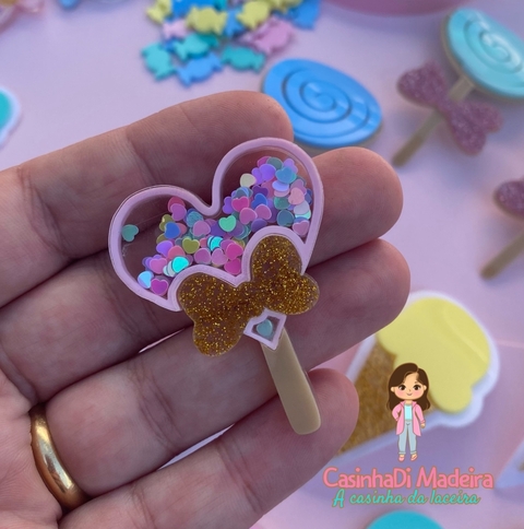 Arquivo digital pirulito coração Coleção Doces