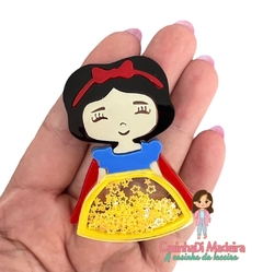 Branca de neve movimento para tiara